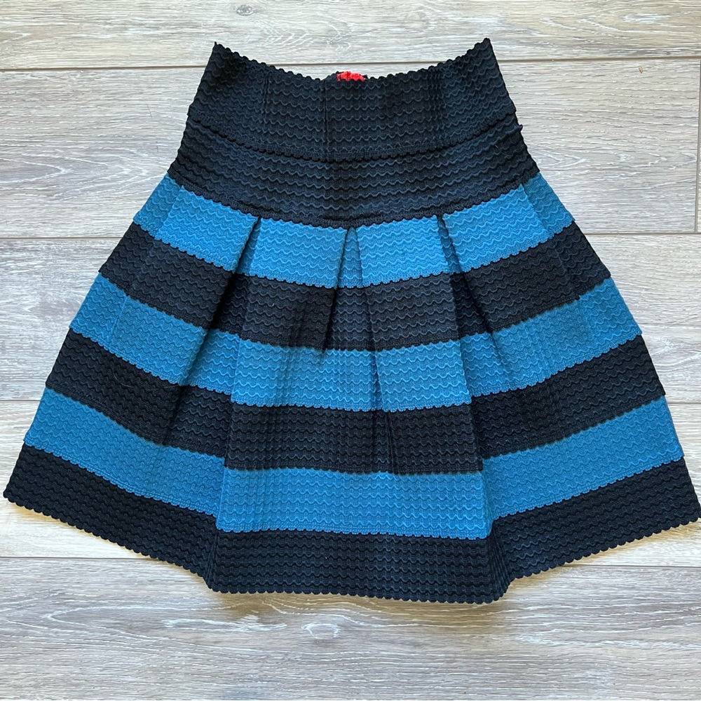 Anthropologie High-Waist Waffle Skirt